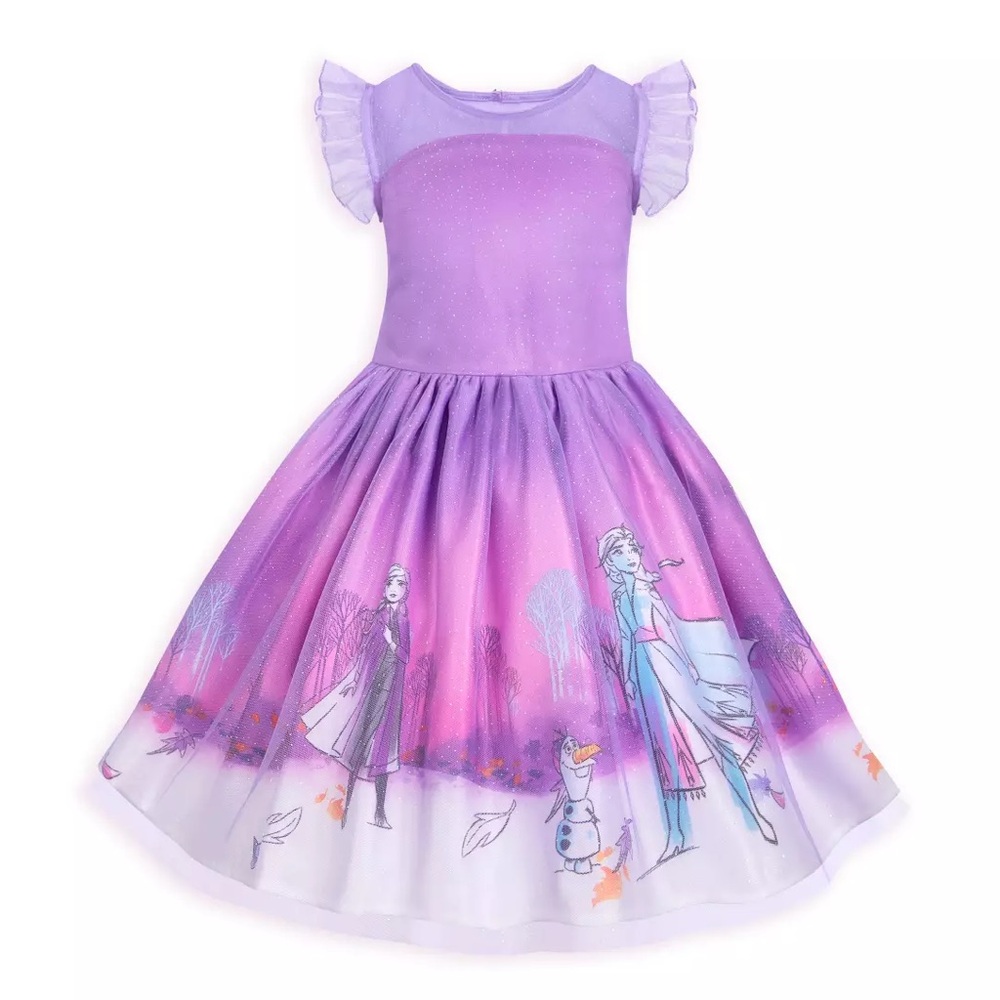 Disney Store Frozen 2 Dress For Kids Size 3